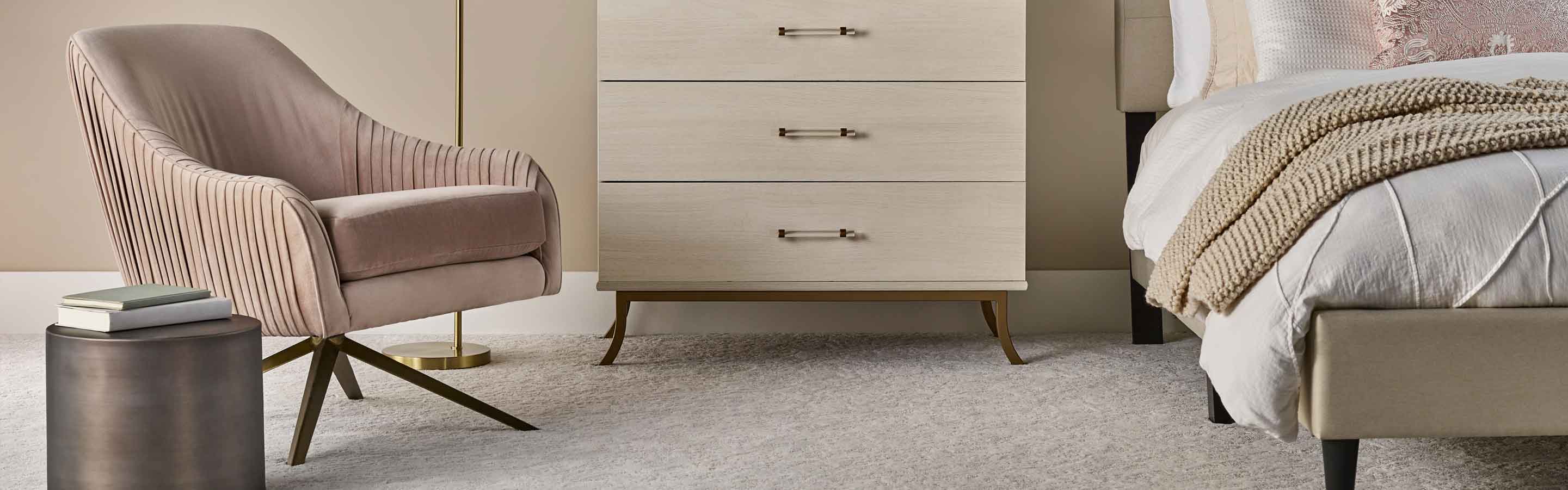 beige carpet in a bedroom