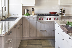MidCentury Kitchen Interior Design by Linda Mazur